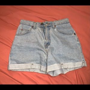 954 Levis Shorts High Wasted/90s, Cuffed Shorts